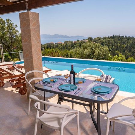 Stone Villa Eriphyle ,Private Witn Sunset View Fiskardo Luaran gambar