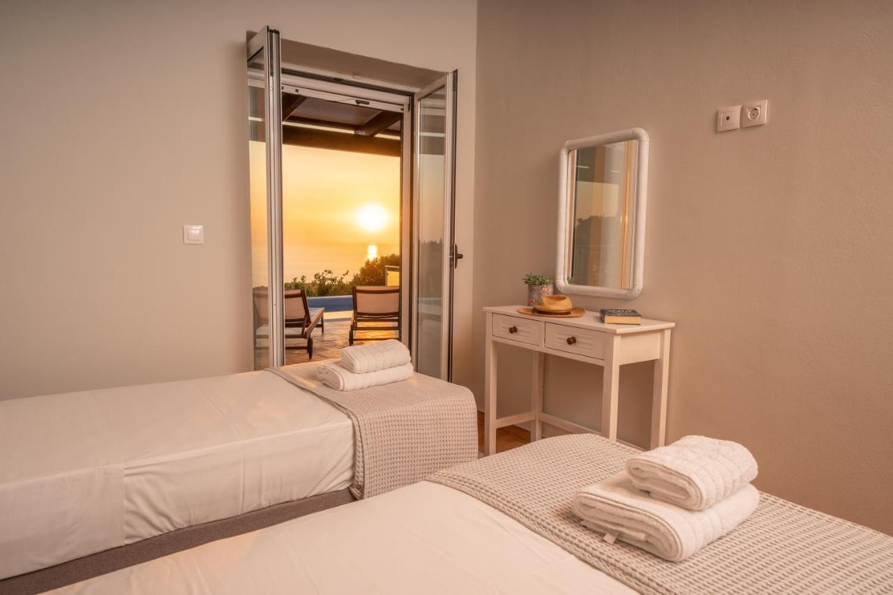 Stone Villa Eriphyle ,Private Witn Sunset View Fiskardo Luaran gambar