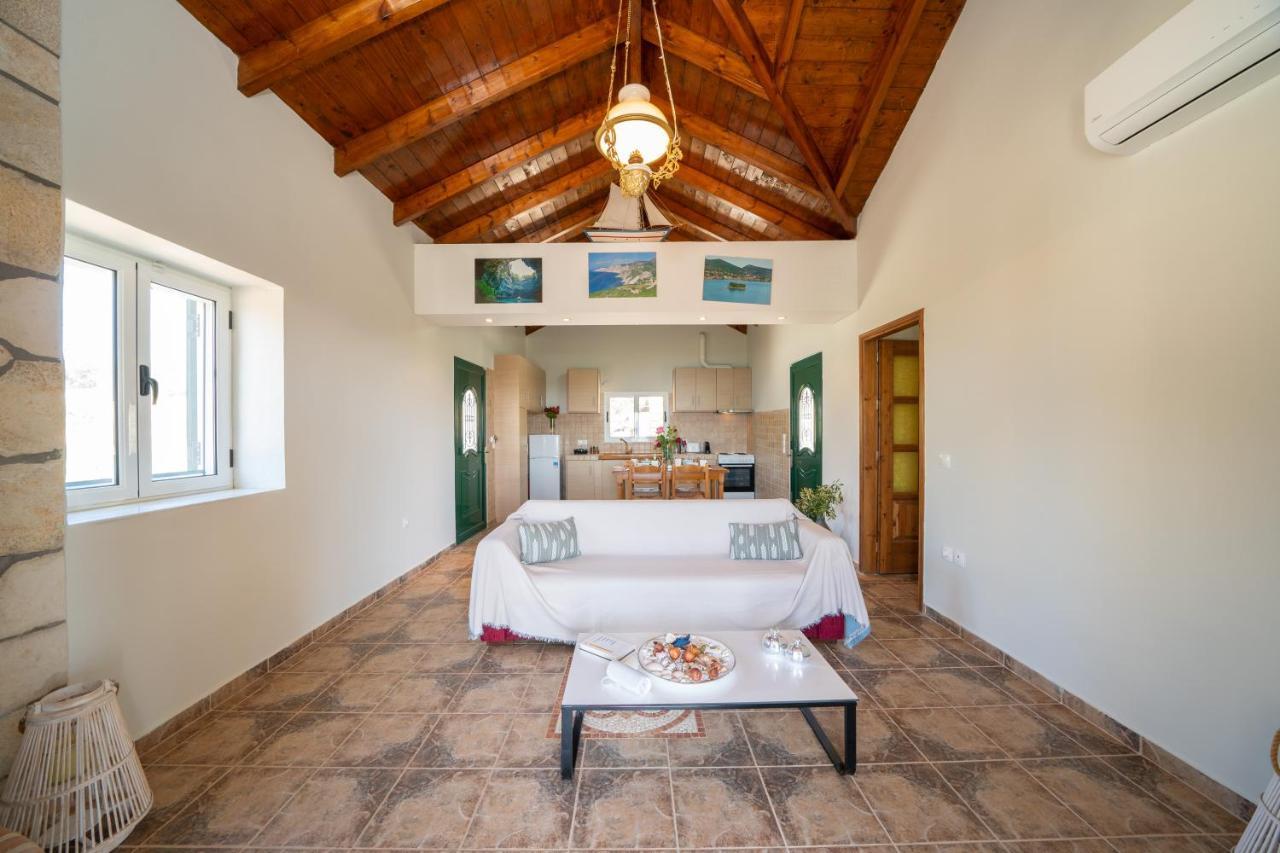 Stone Villa Eriphyle ,Private Witn Sunset View Fiskardo Luaran gambar