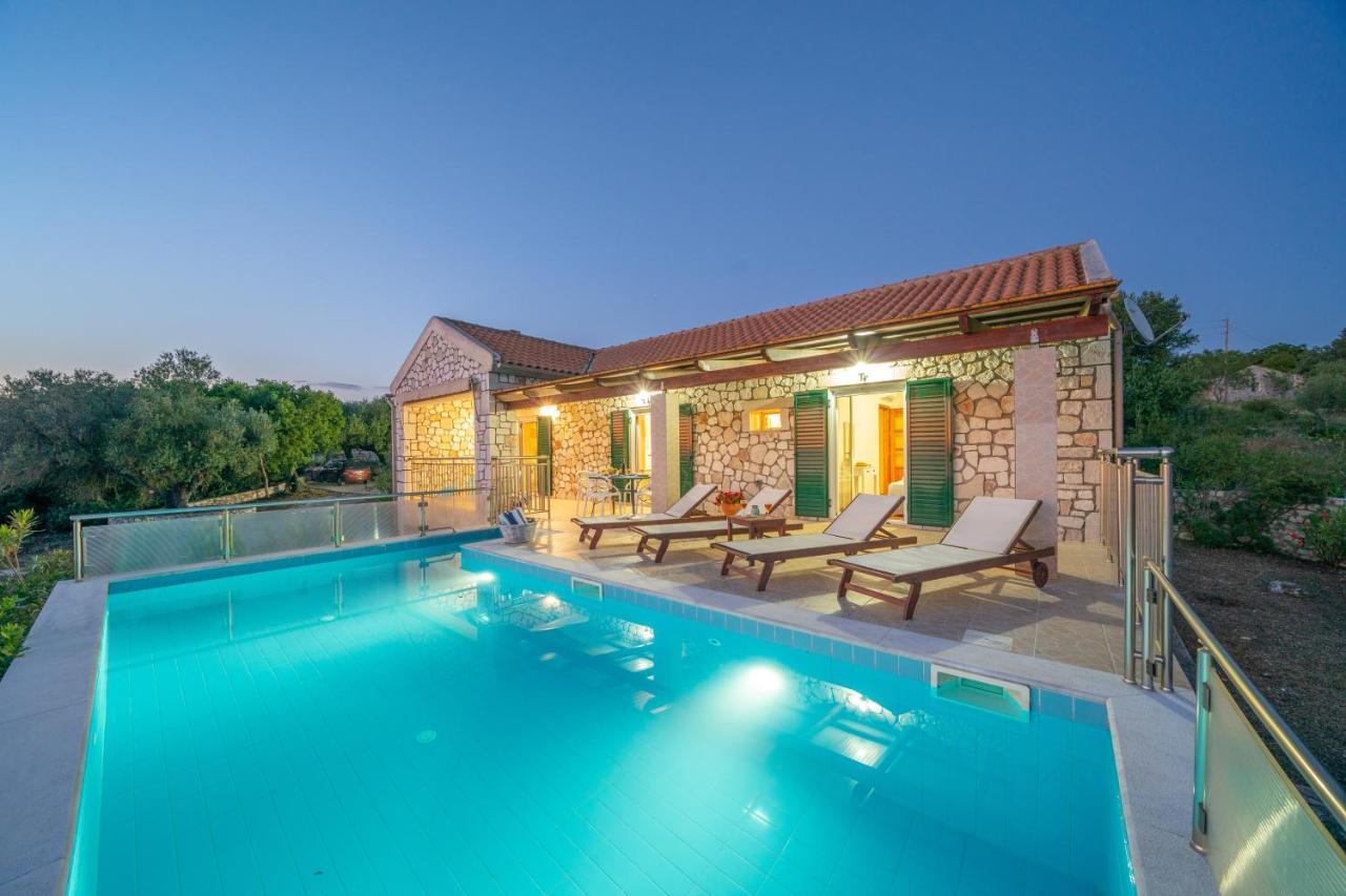 Stone Villa Eriphyle ,Private Witn Sunset View Fiskardo Luaran gambar