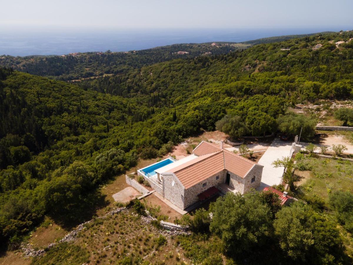 Stone Villa Eriphyle ,Private Witn Sunset View Fiskardo Luaran gambar